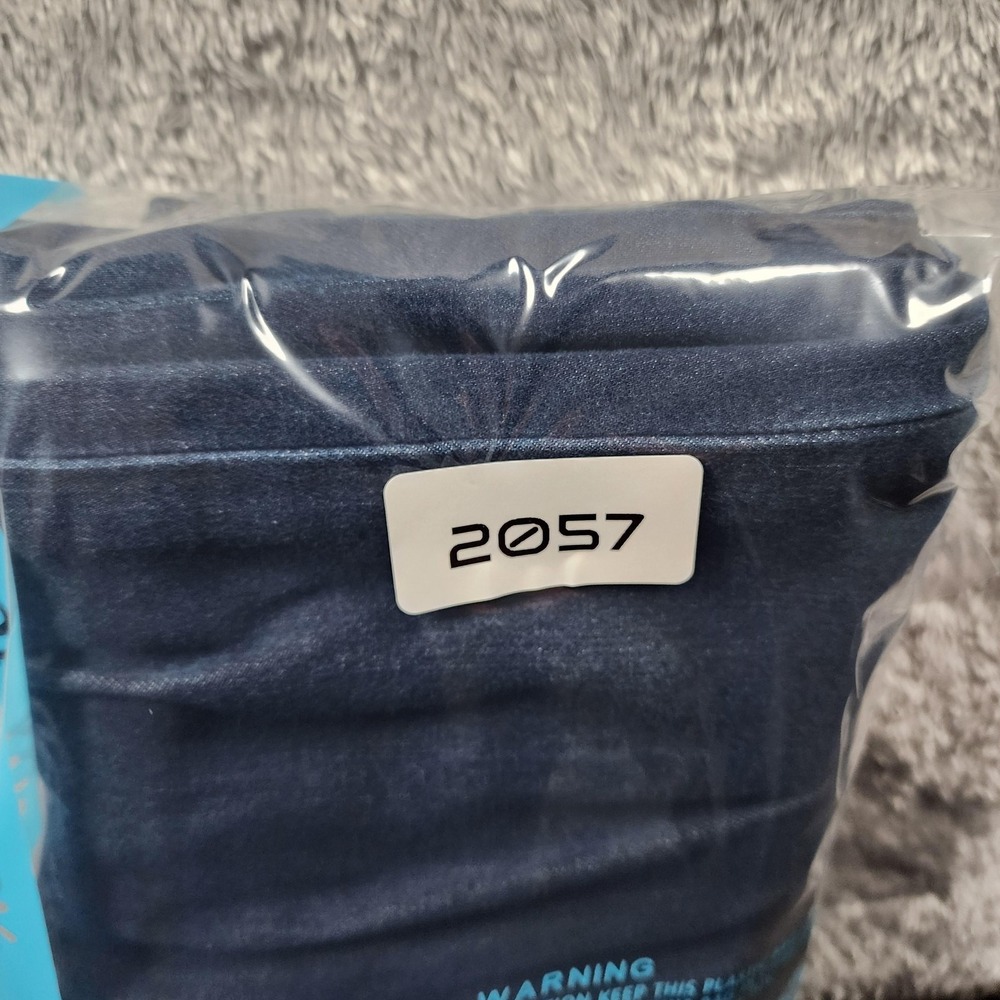 BKE Dakota Jeans Mens 31x34 (FIts 33x32) Medium Wash Blue Straight Leg Stretch - Picture 14 of 14